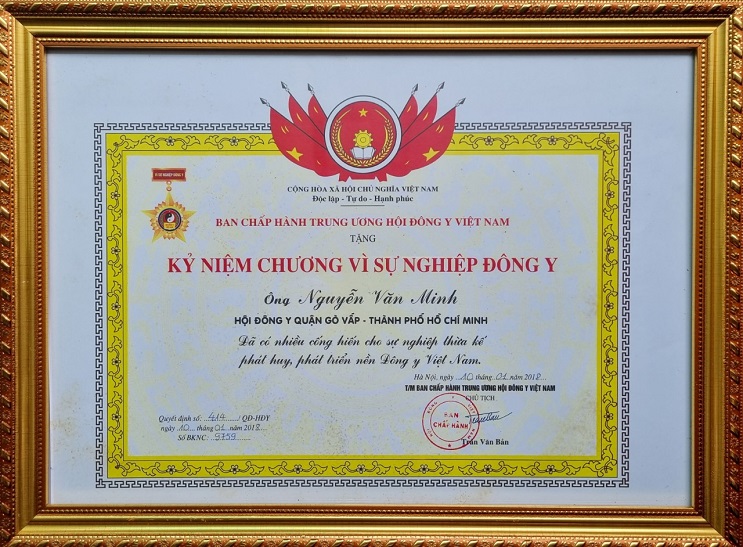 Thầy thuốc đông y Nguyễn Văn Minh